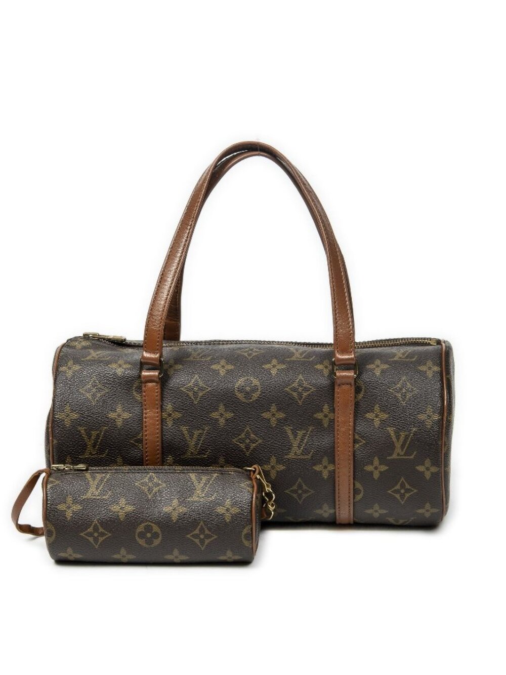 Louis Vuitton Papillon Brown Monogram Canvas Handbag